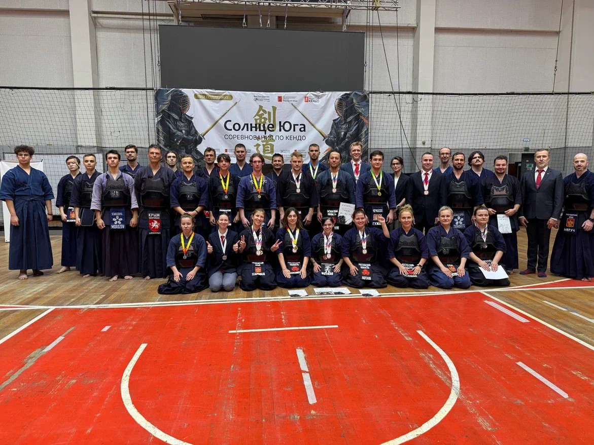 Команда Ростовской области по кендо заняла 3-е место в Чемпионате России по Кендо 2024 г 